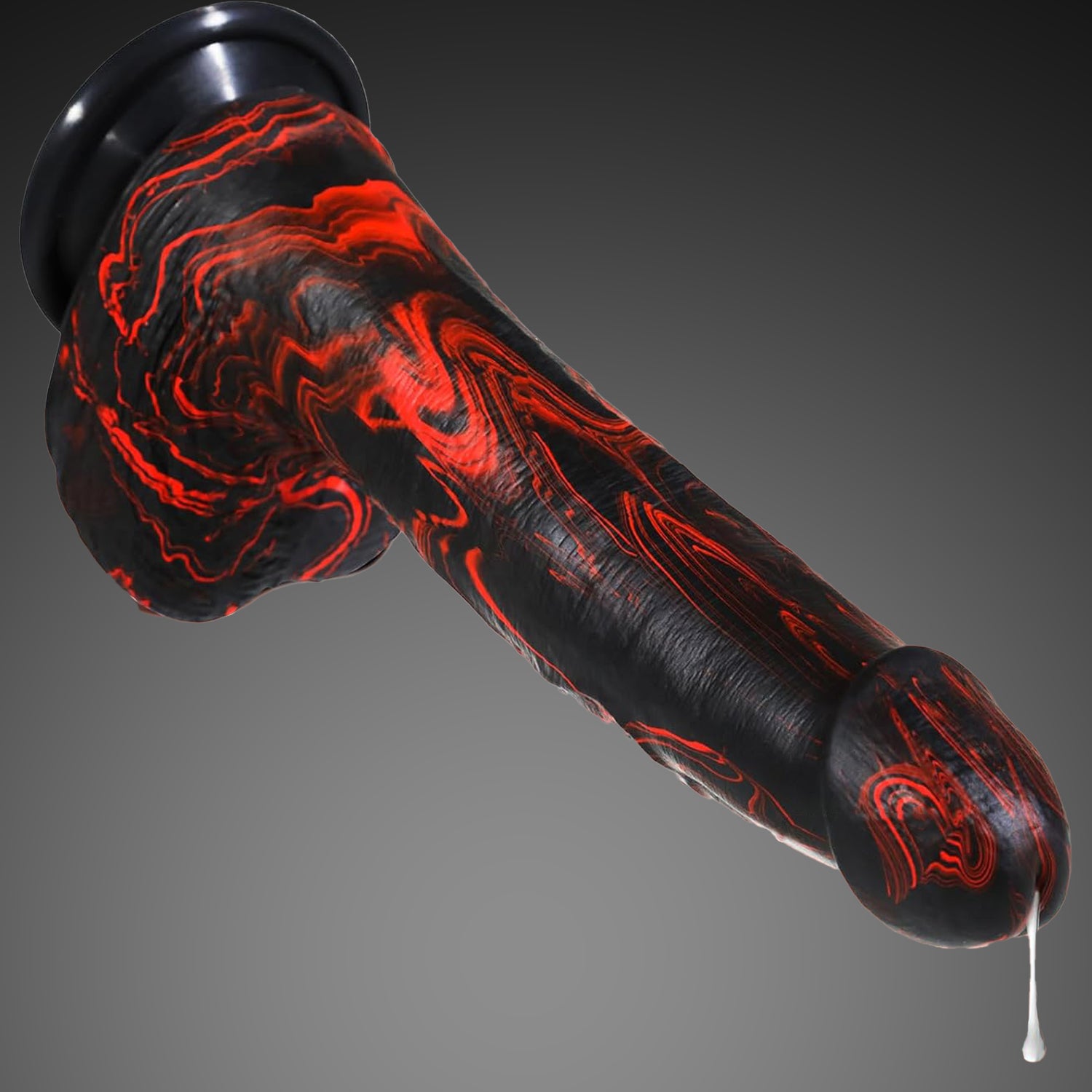 10 Inch Silicone Thrusting Dildo with Suction Cup – Huge Vibrating Dildo