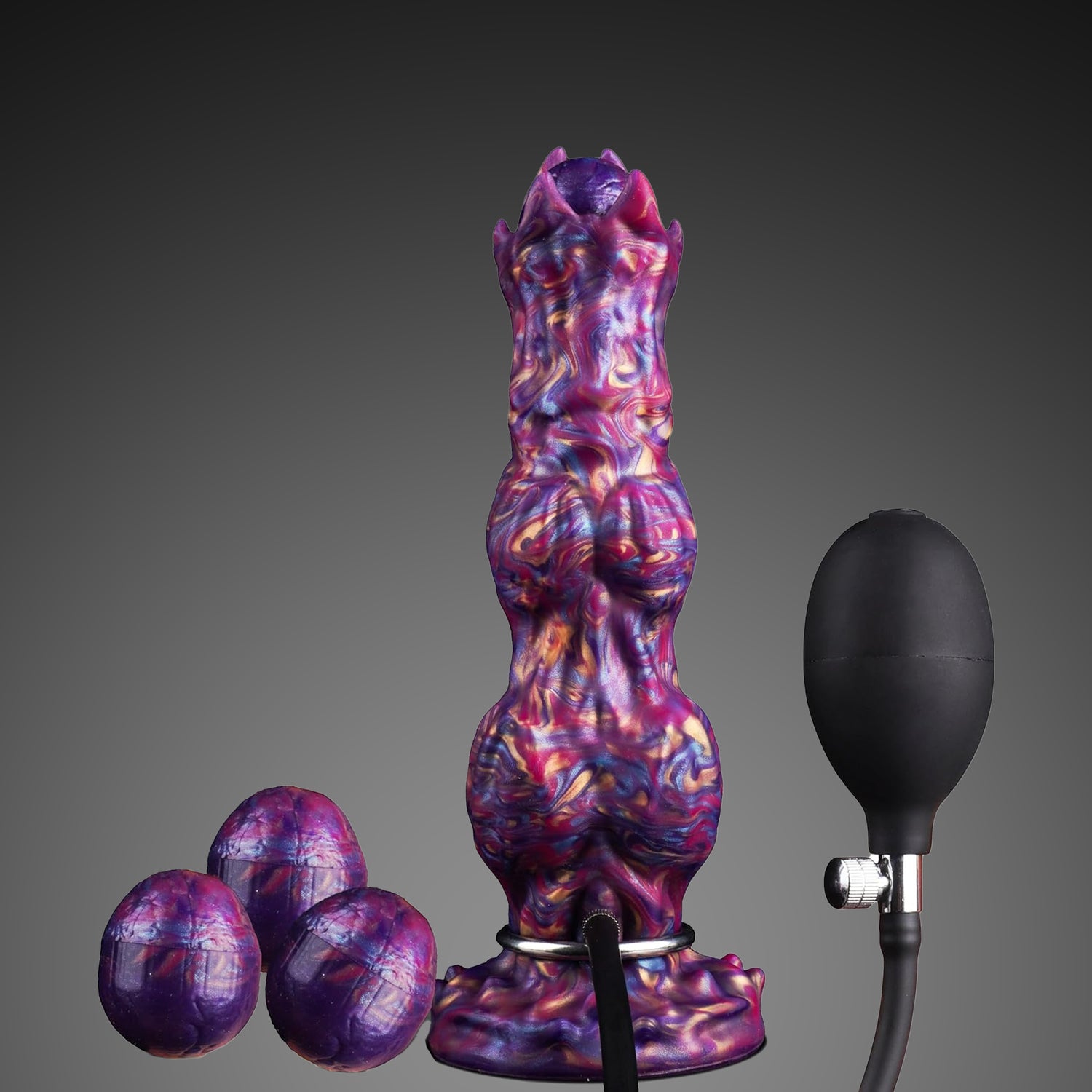 10 inch Thick Inflatable Ovipositor with Eggs - The Ultimate Fantasy Toy