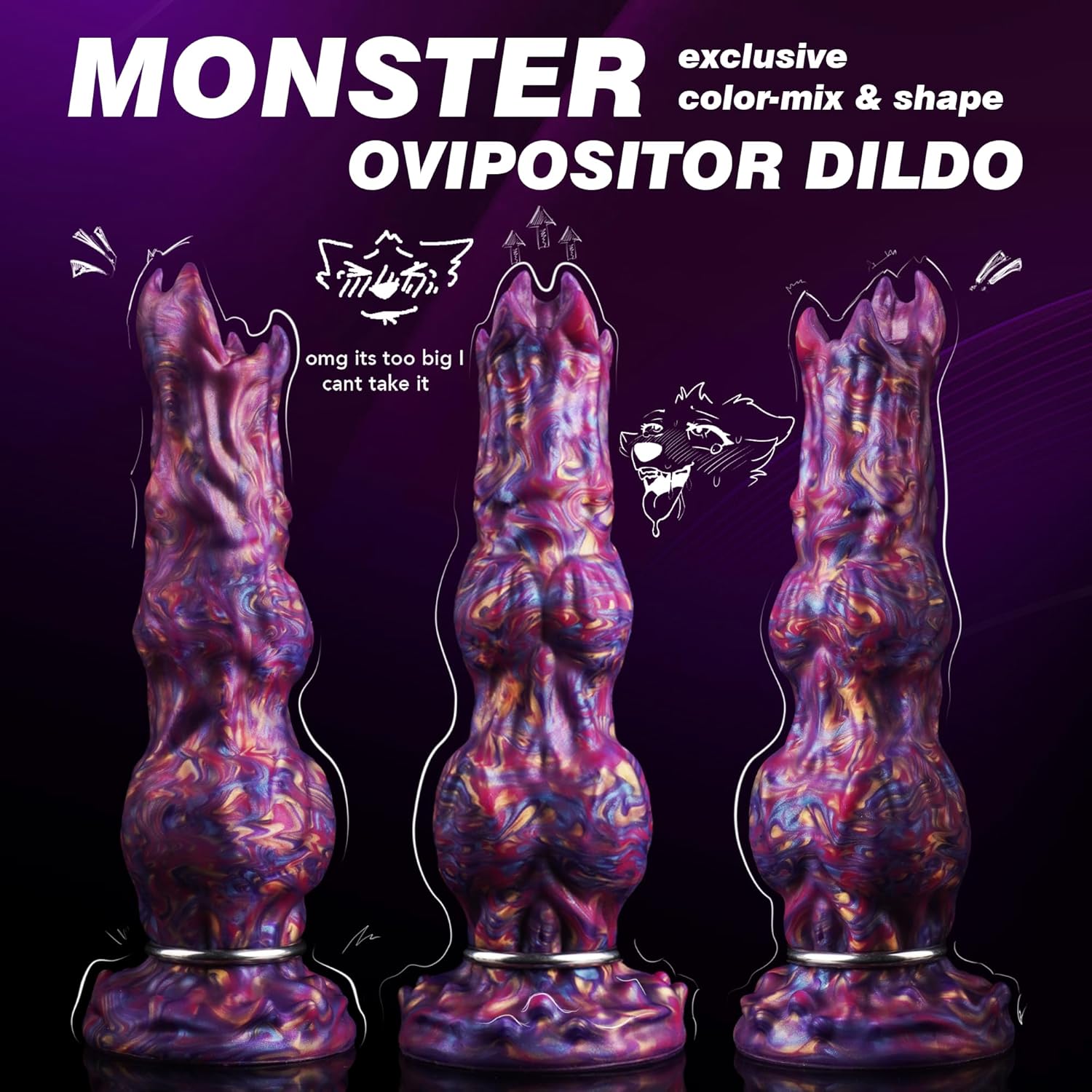 10 inch Thick Inflatable Ovipositor with Eggs - The Ultimate Fantasy Toy