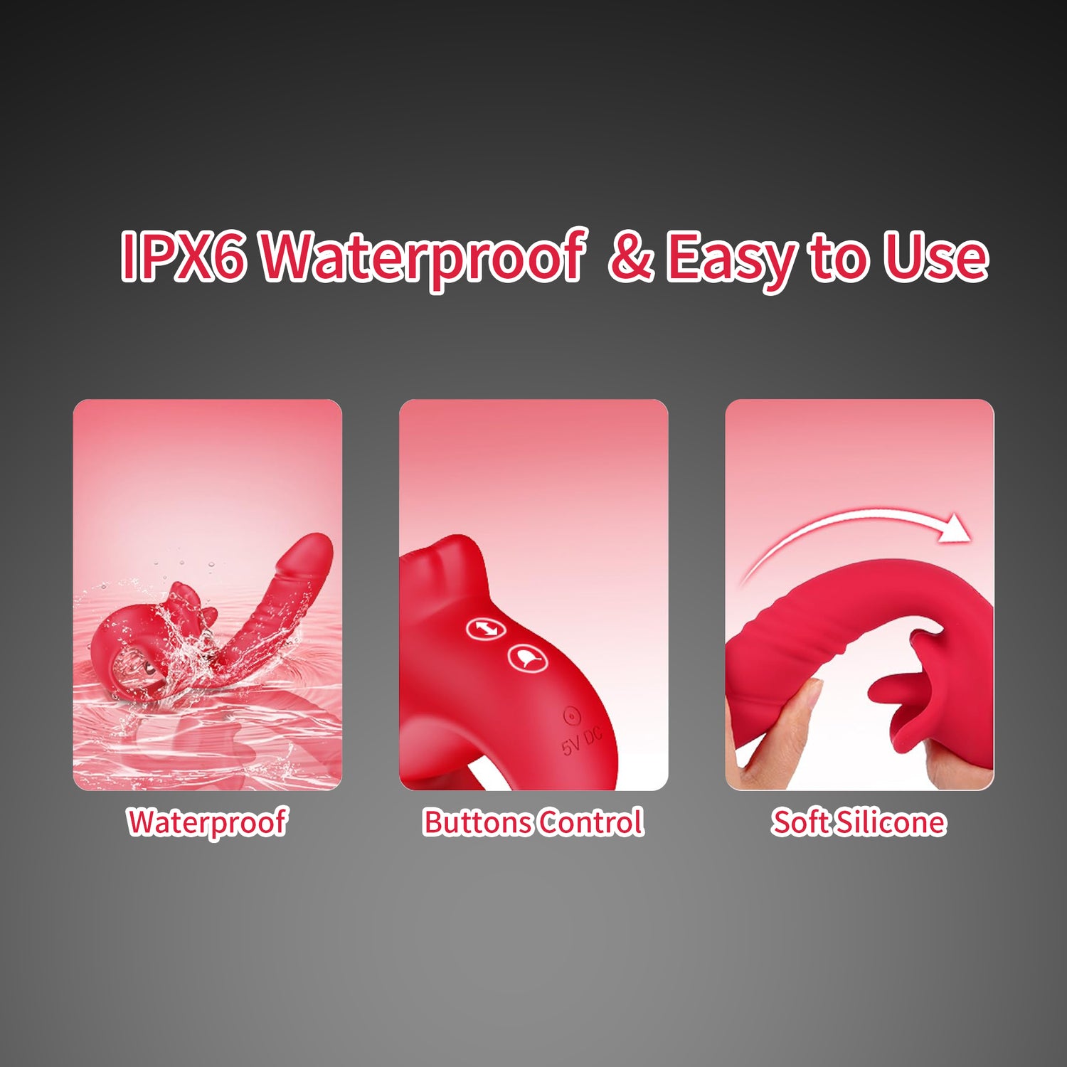 Remote Control G Spot and Clit Vibrator for Women