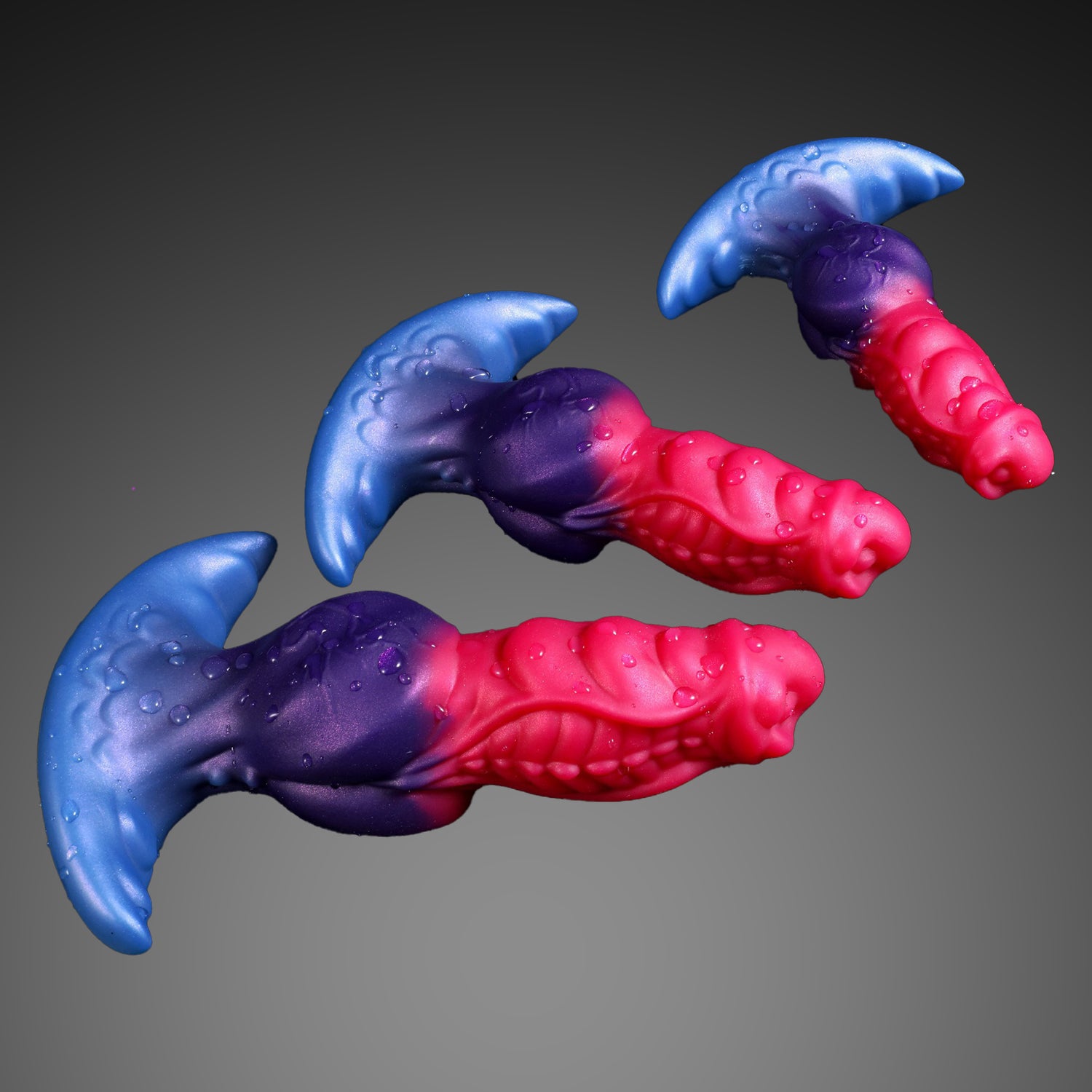 7/8 Inch Fantasy Knot Dildo – Soft Silicone Wearable Dragon Style Toy