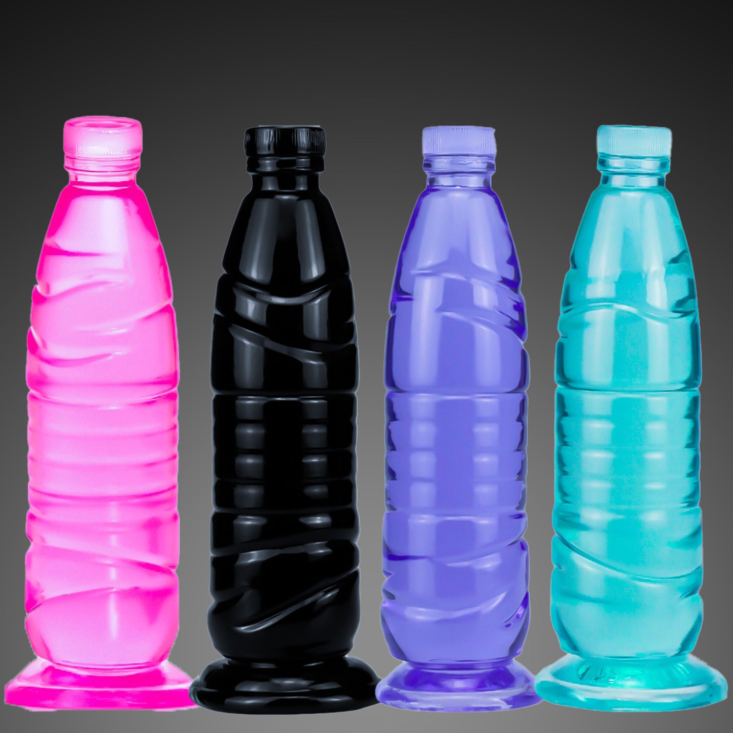 9 inch dildo Water Bottle Style PVC Suction Cup Dildo  2.36 inch Thick Dildo
