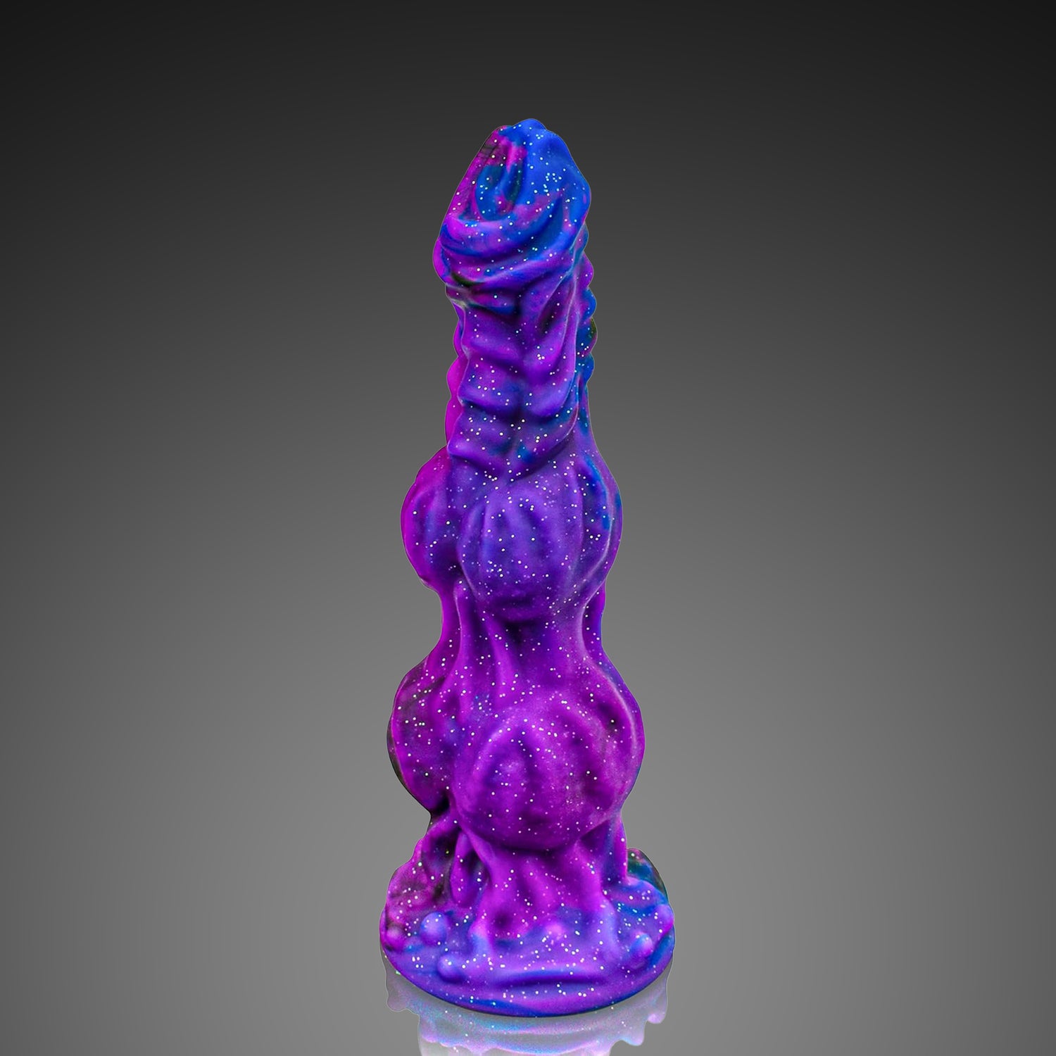 9.6 Inch Knot Dildo with Suction Cup Base Monster Silicone Toy