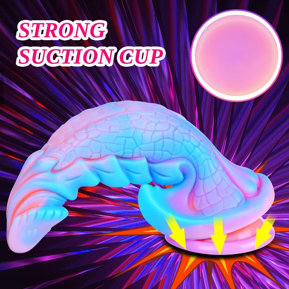 10 inch Dragon Dildo - Huge Fantasy Sex Toy with Suction Cup