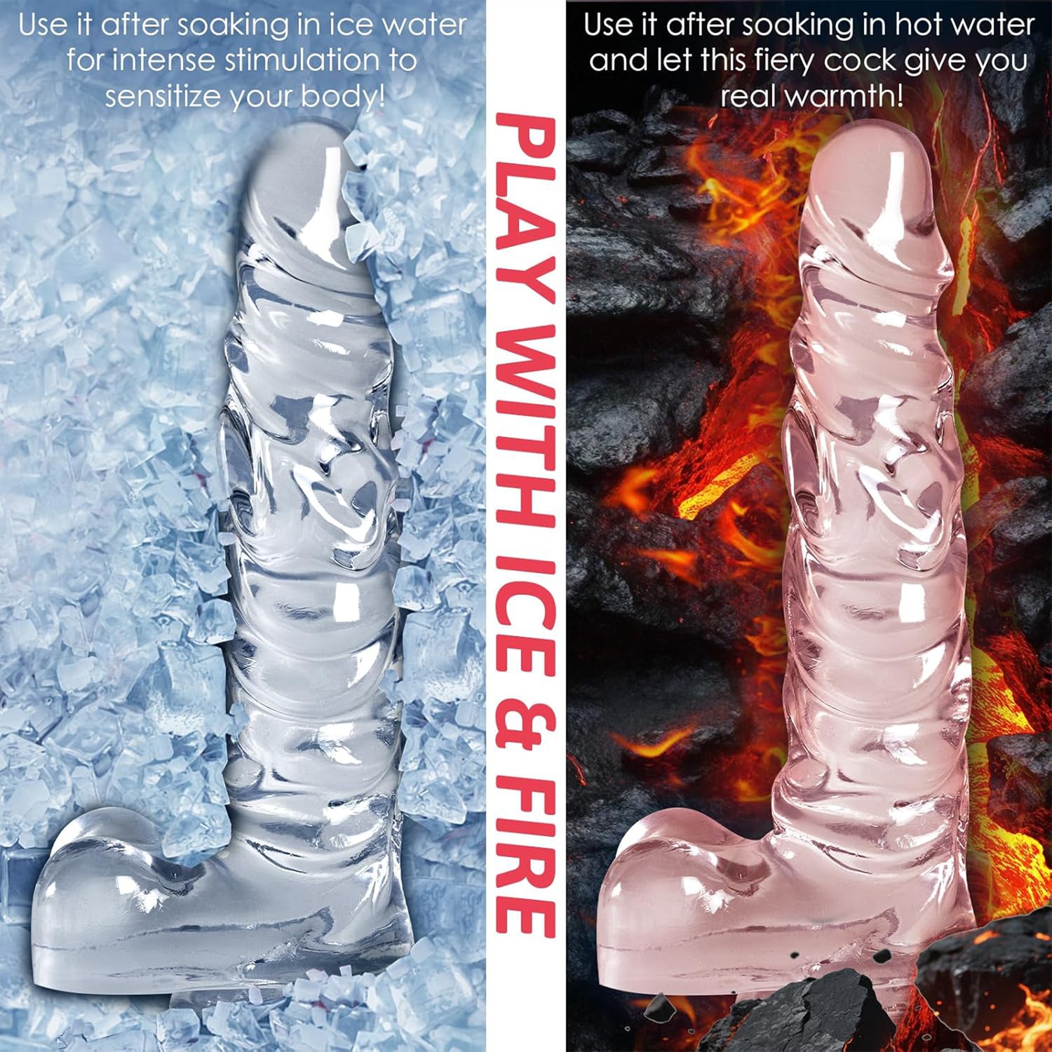 12 Inch Huge Dildo with Suction Cup for Deep Pleasure