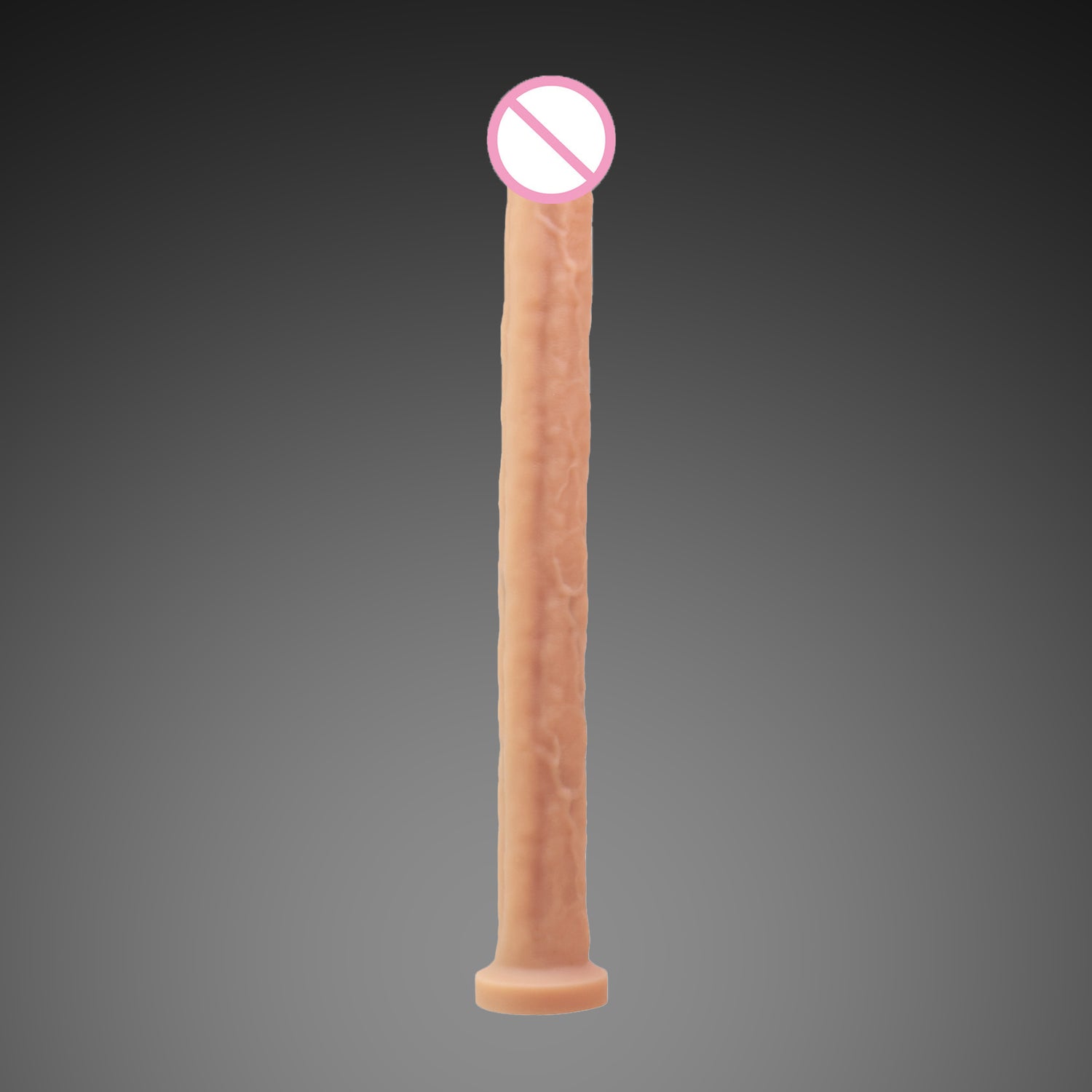 14 Inch Silicone Long Dildo with Strong Suction Cup Base